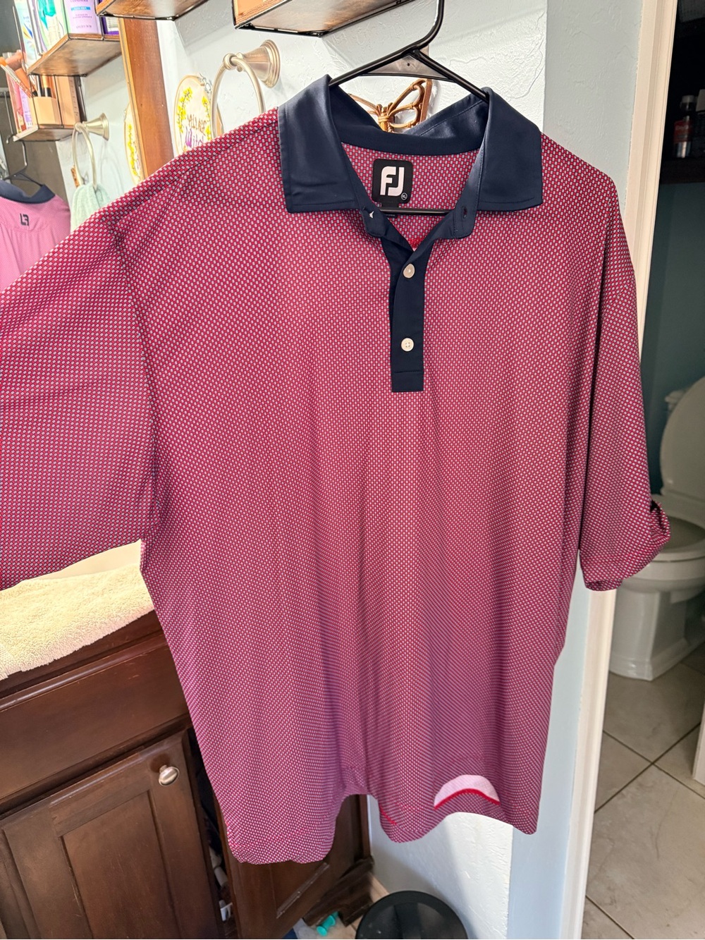Men’s footjoy golf polo XL